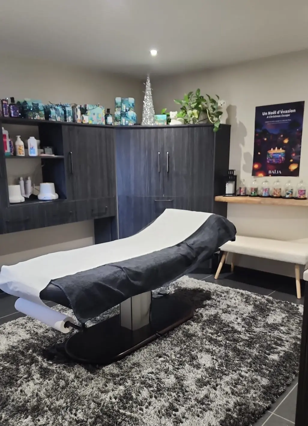 Cabine de massage de l’Institut Porte C